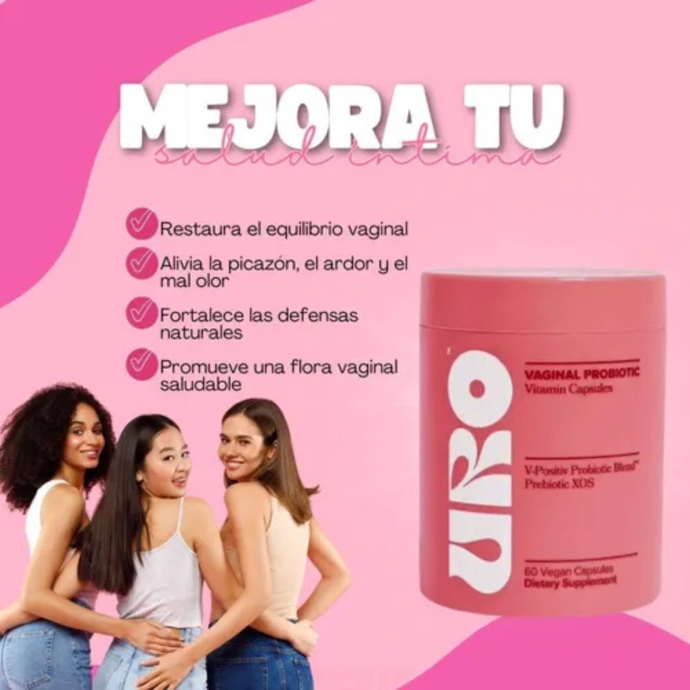 Uro Probioticos Vaginales 60 Caps