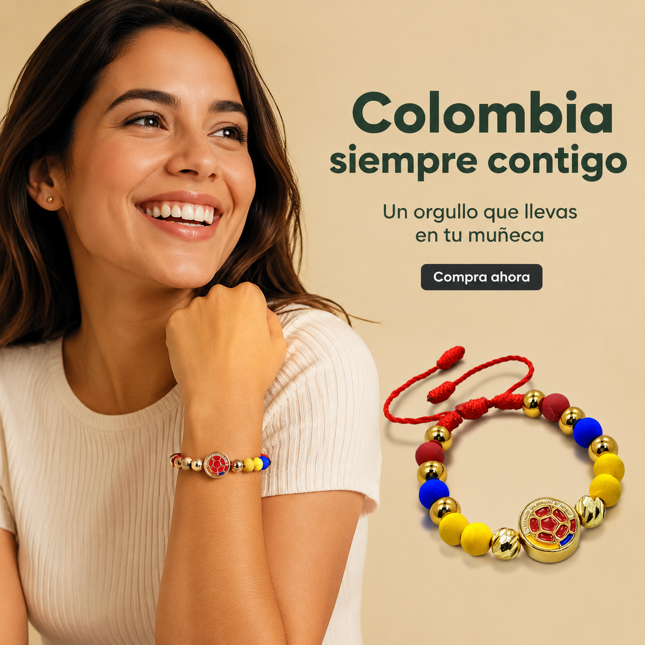 MANILLA TRICOLOR SELECCION COLOMBIA